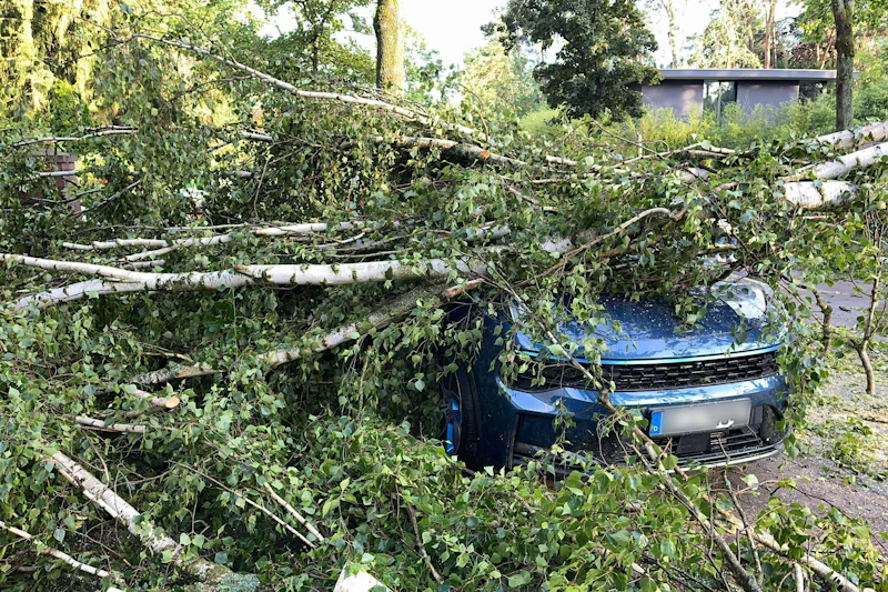 Naturgefahren verursachten 650 Millionen Euro Schaden an versicherten Fahrzeugen in Deutschland