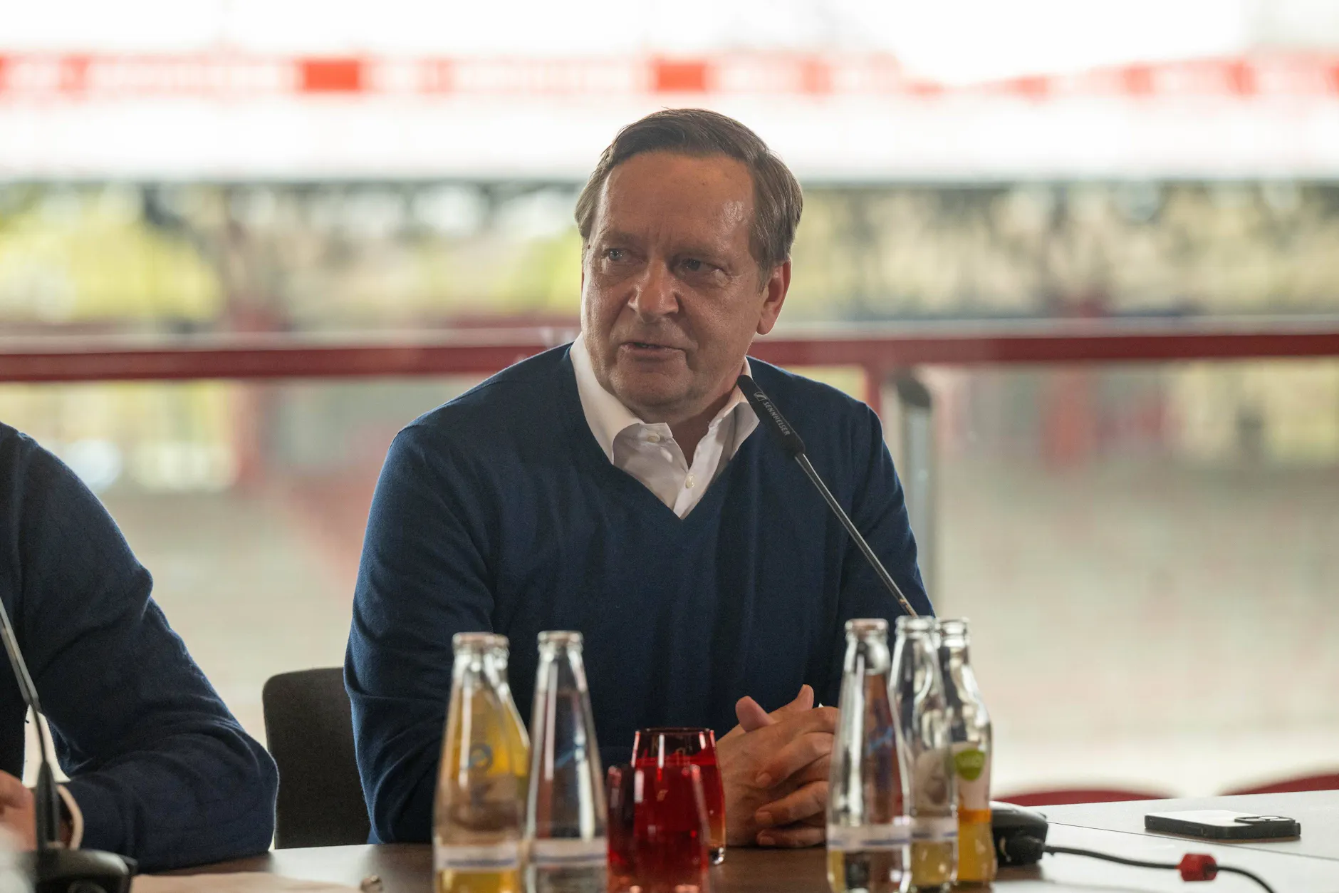 Union-Manager Horst Heldt äußerte sich am Montag ausführlich zur Entlassung von Steffen Baumgart.