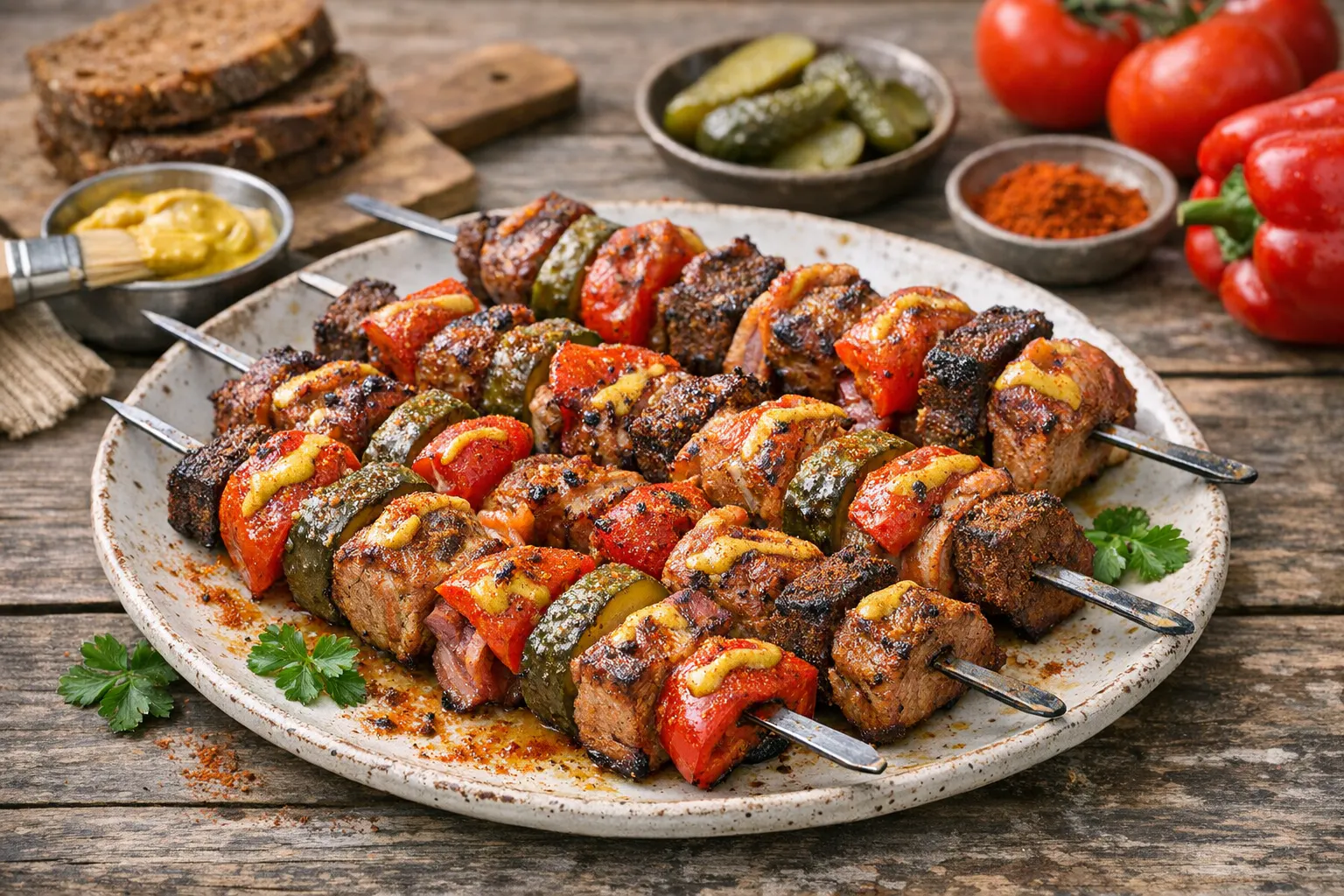 DDR-Starkoch Kurt Drummer hatte viele besondere Rezepte drauf. Seine Grillspieße nach Hexentanzplatz Art lohnen sich definitiv für den nächsten Grillabend.