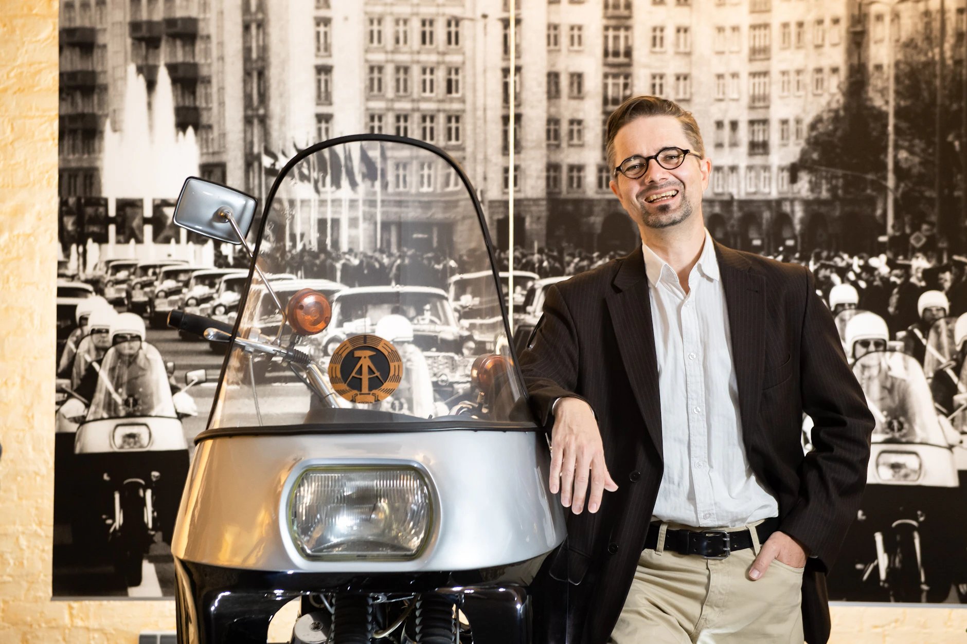 Sören Marotz, Ausstellungsleiter im DDR Museum Berlin.