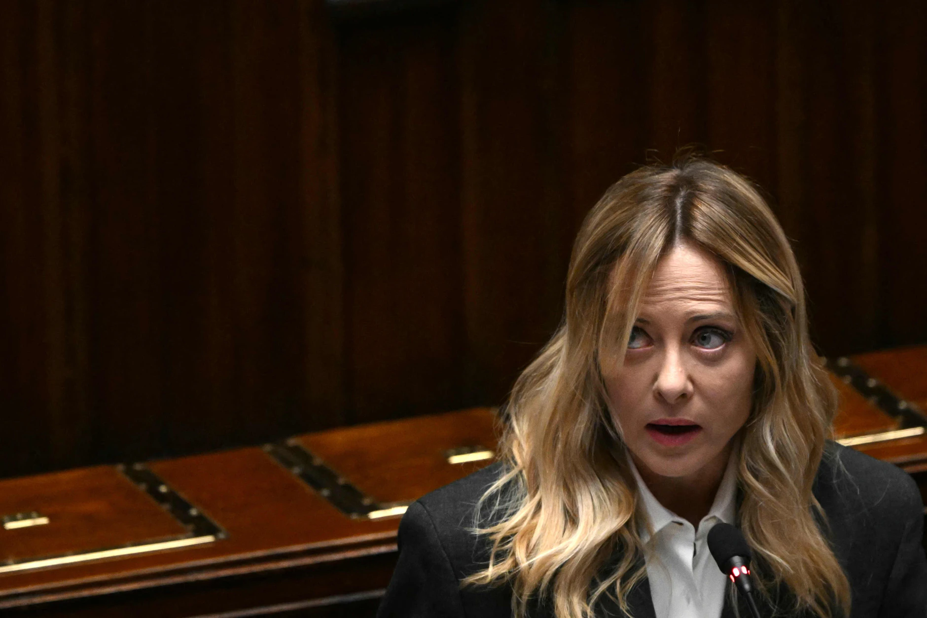 Giorgia Meloni, Ministerpräsidentin von Italien bezeichnet Trumps Attacken als „inakzeptabel“.
