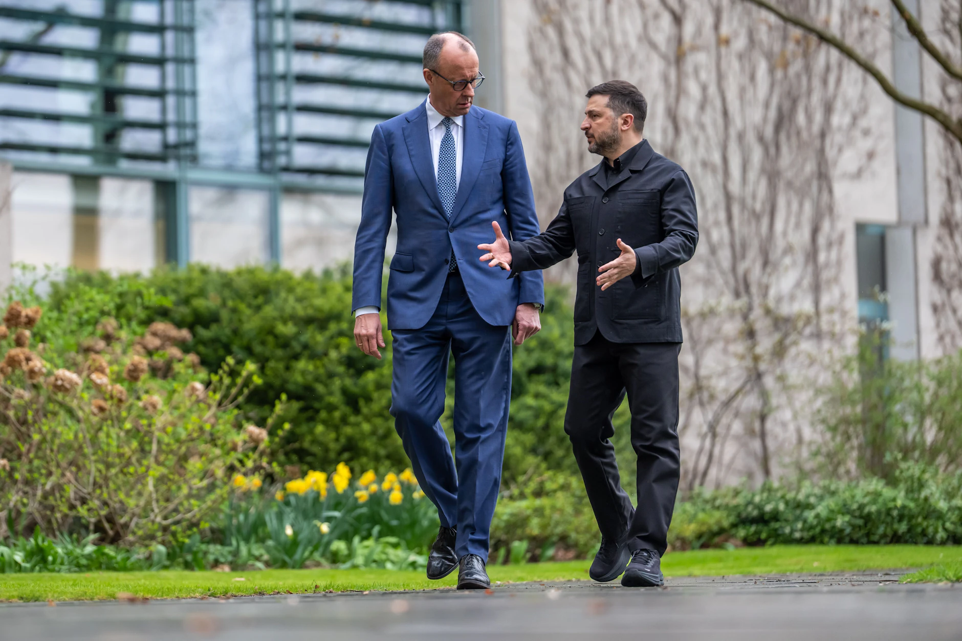 Im Bundeskanzleramt kommt es zu den ersten deutsch-ukrainischen Regierungskonsultationen seit über 20 Jahren.