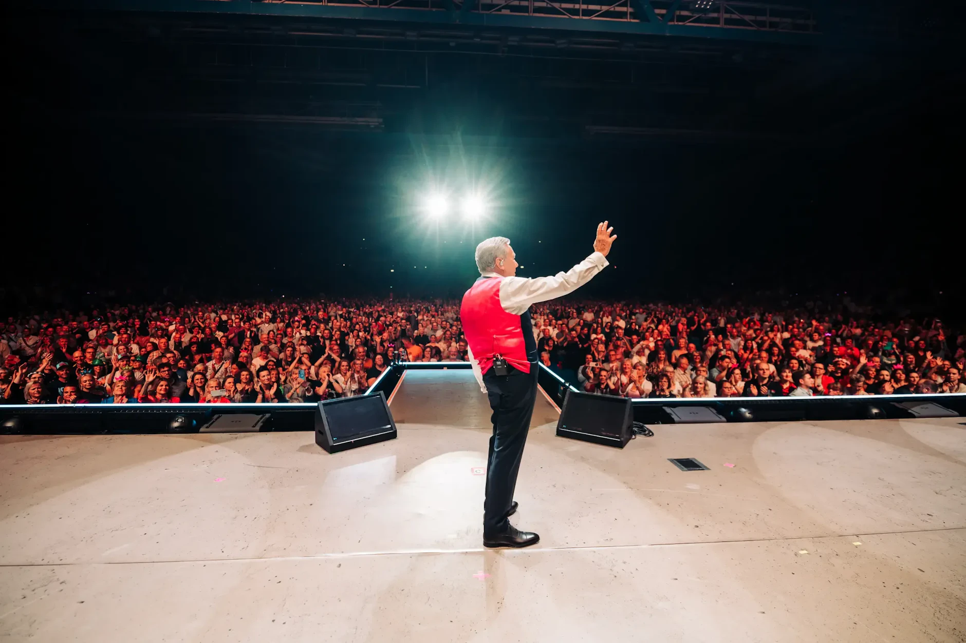 Roland Kaiser freut sich schon auf seine nächste Arena-Tour.