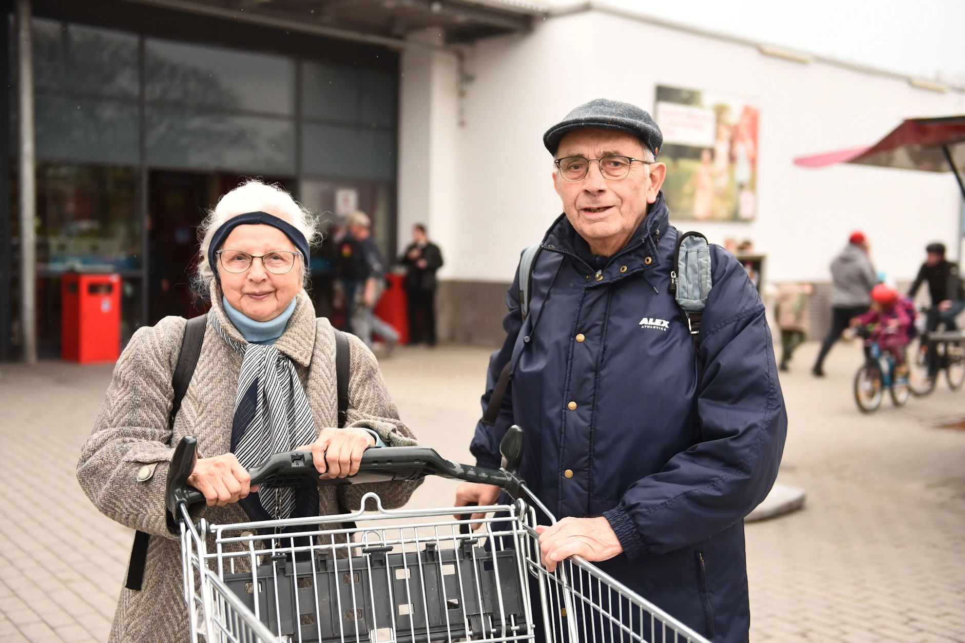 Wolfgang und Renate (beide 87) aus Berlin-Lichtenberg.