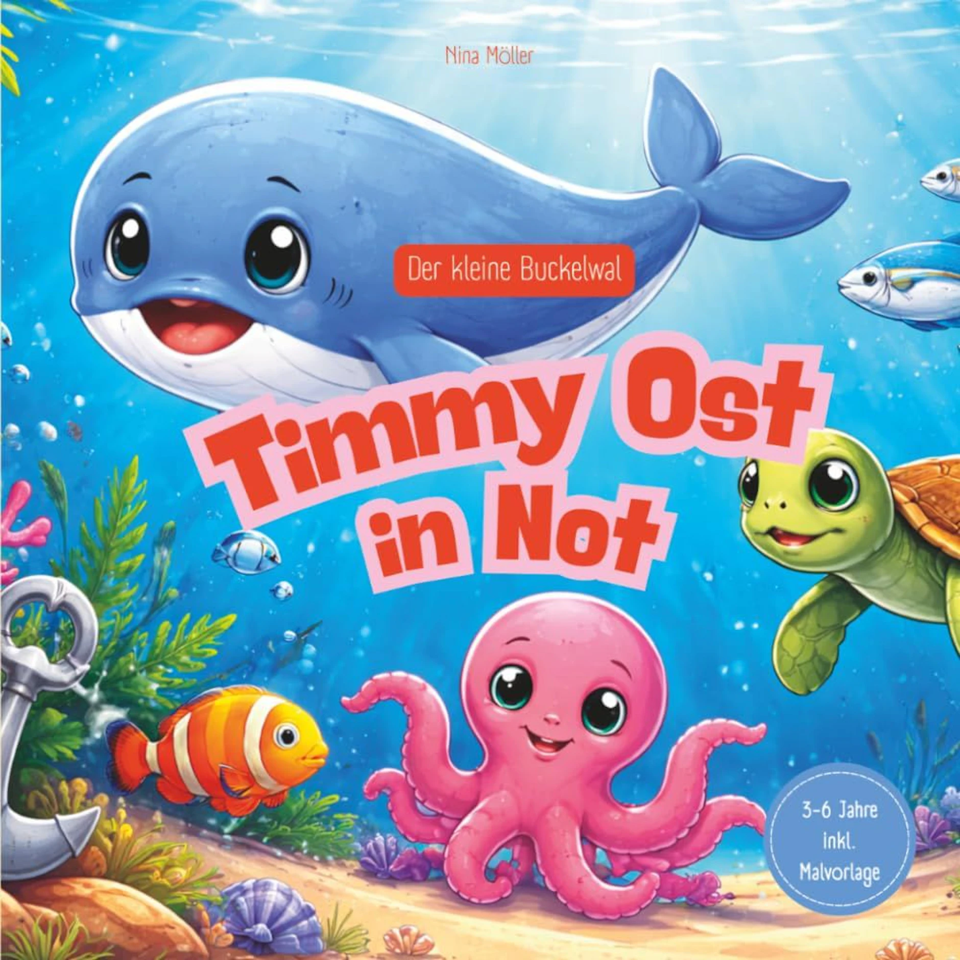 Besonders süß: Sogar Kinderbücher erzählen die Geschichte von Wal Timmy. Mehrere davon gibt es auch Amazon.