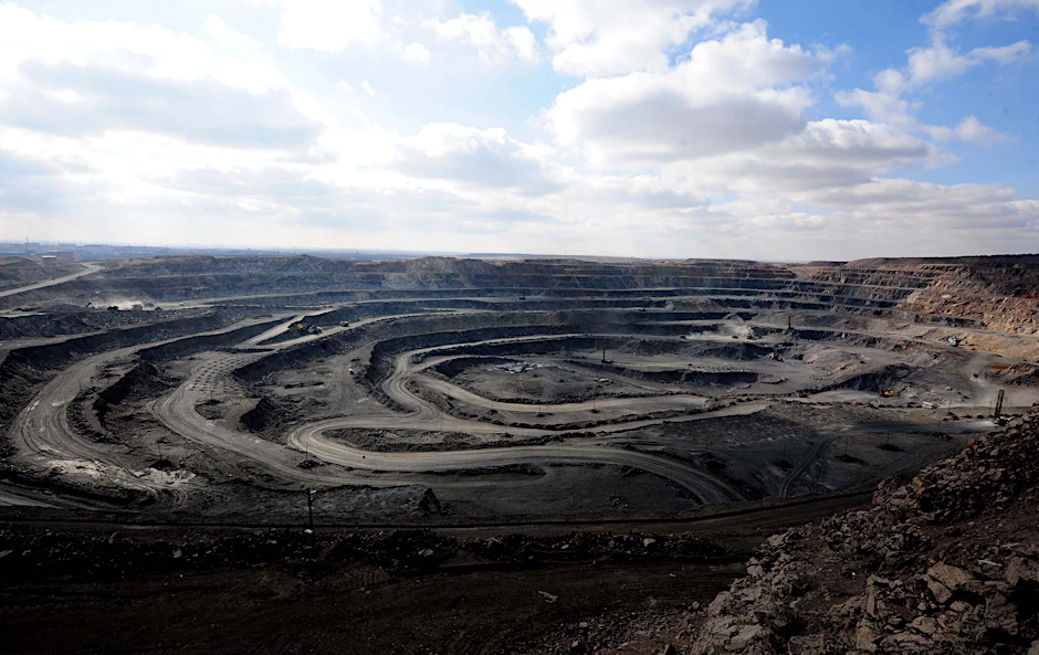 Die Bayan-Obo-Mine für seltene Erden in der Inneren Mongolei.