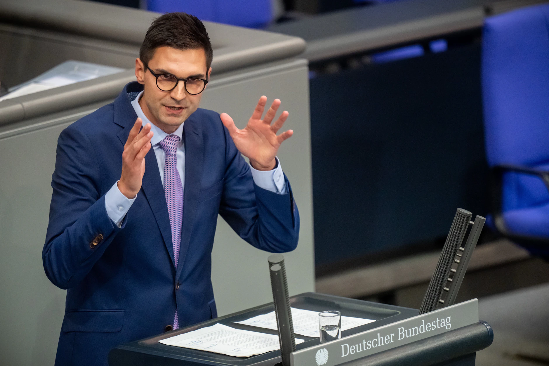 Sepp Müller (CDU) war am Dienstagabend bei Markus Lanz zu Gast.