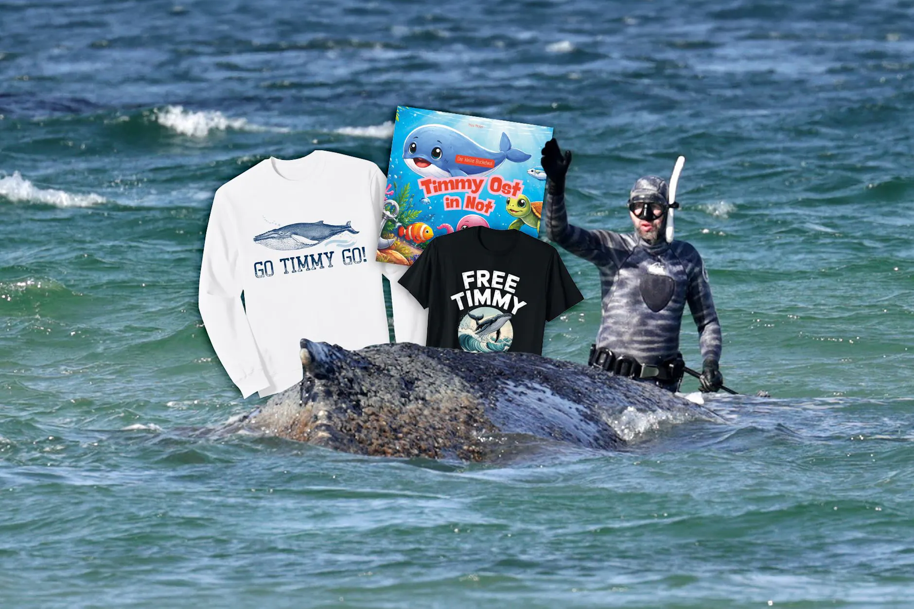 Wal Timmy an der Ostsee: Wie mit seinem Schicksal Geld verdient wird