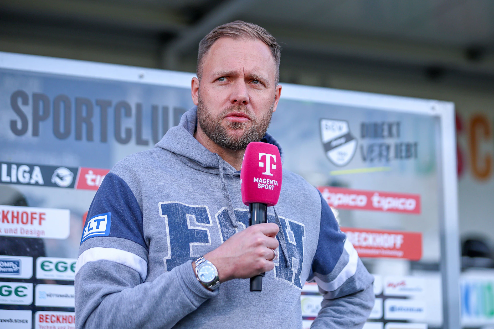 Trainer Daniel Brinkmann hat die Stimmung bei Hansa Rostock nach dem Fehlstart gedreht.
