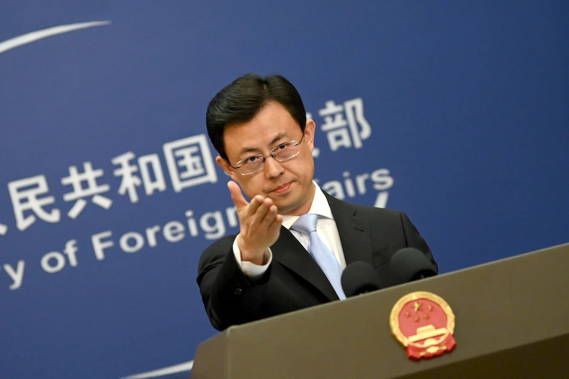 Chinas Außenamtssprecher Guo Jiakun