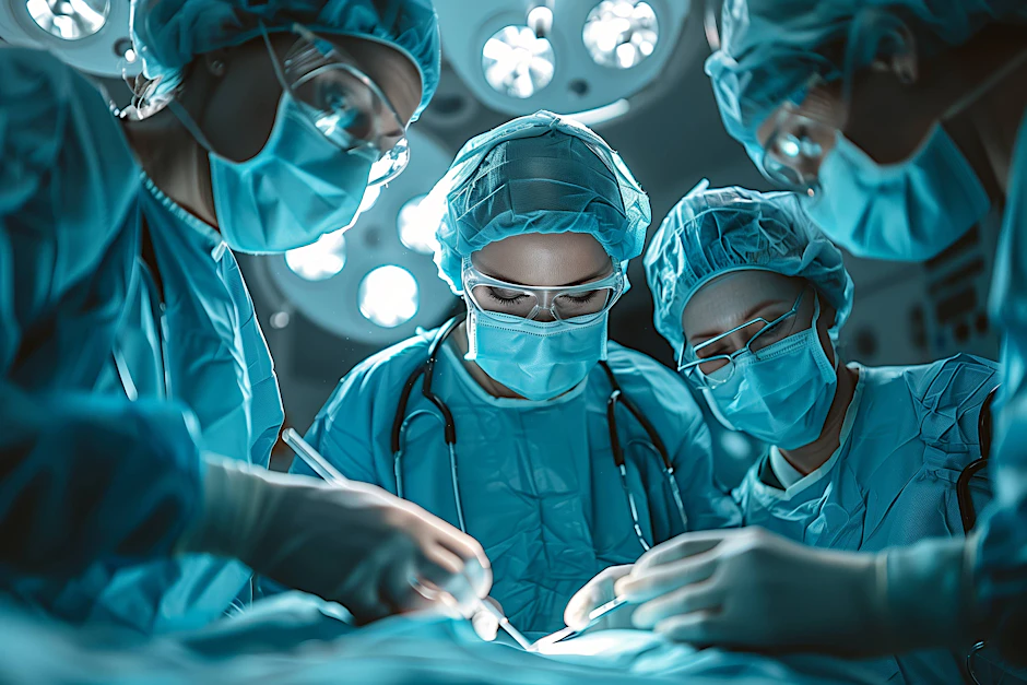 Ein OP-Team bei der Arbeit: Nach dem Drei-Säulen-Modell finanziert vor allem der Staat die Klinikversorgung.