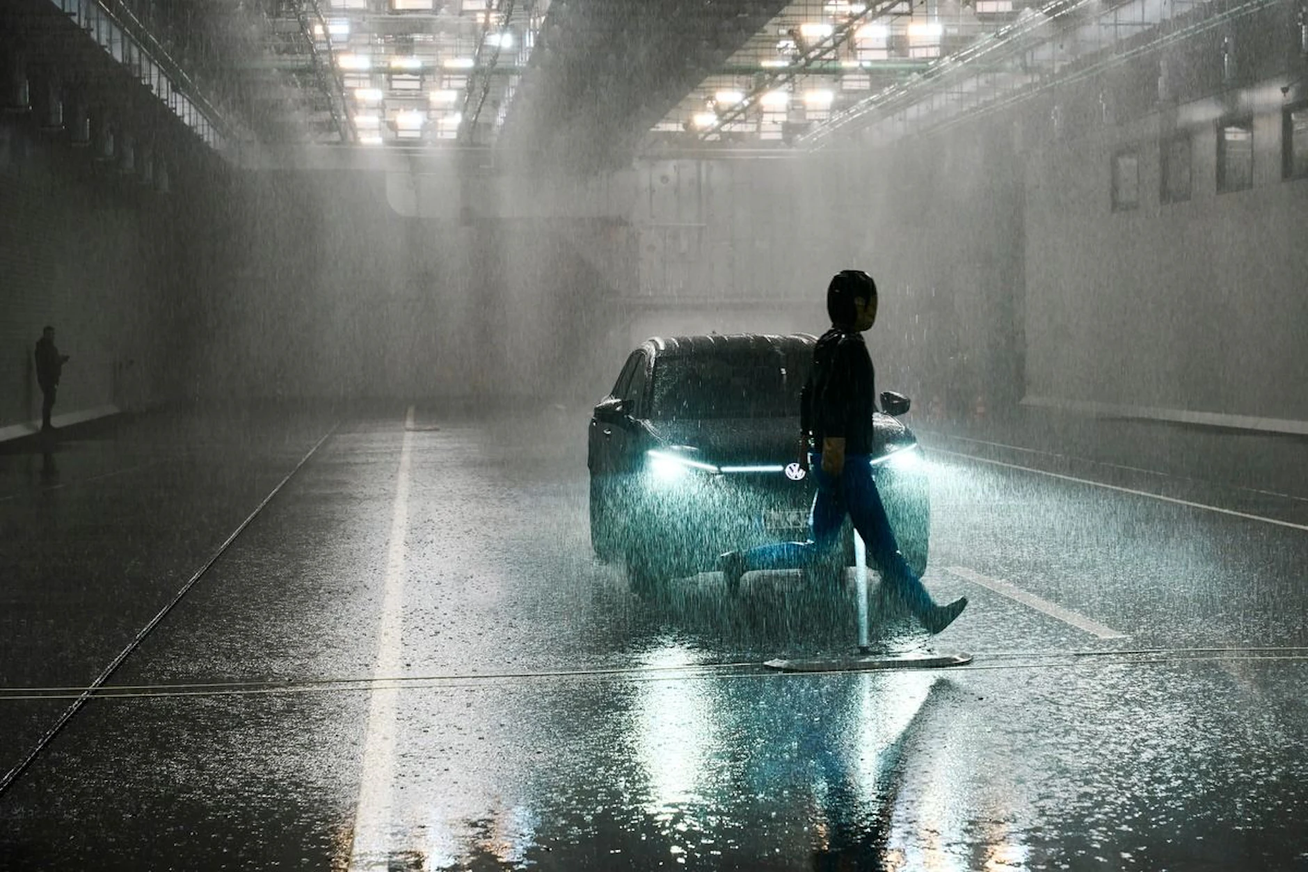 Trotz geringer Geschwindigkeit von 30 km/h gab es bei Fußgängern einige Kollisionen.