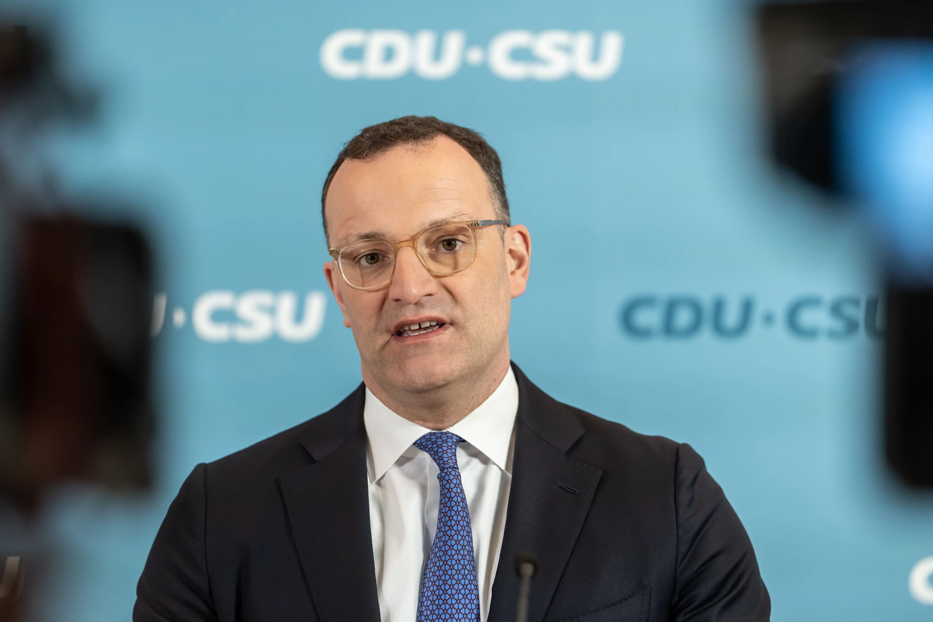 Jens Spahn (CDU), CDU/CSU-Fraktionsvorsitzender im Bundestag