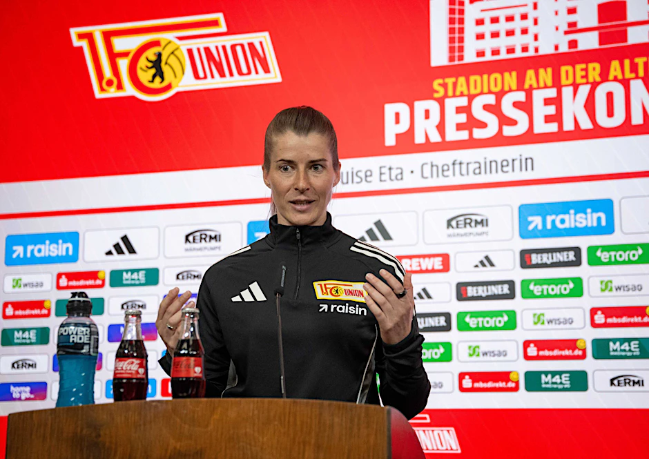 Bundesliga-Premiere als Cheftrainerin: Marie-Louise Eta fiebert ihrem Debüt gegen Wolfsburg entgegen.