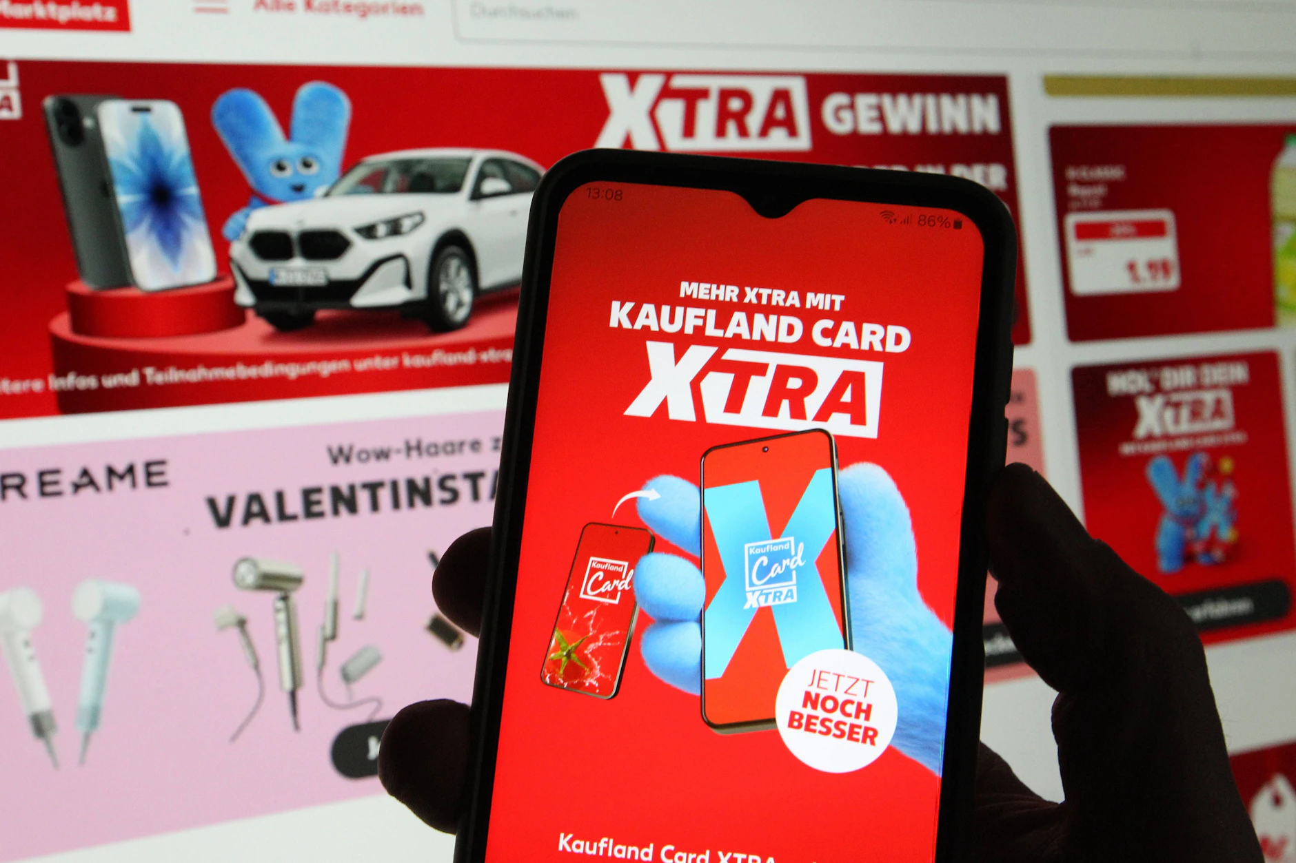 Rabatte nur per App: Mit der Kaufland Card XTRA setzt der Konzern auf digitale Angebote