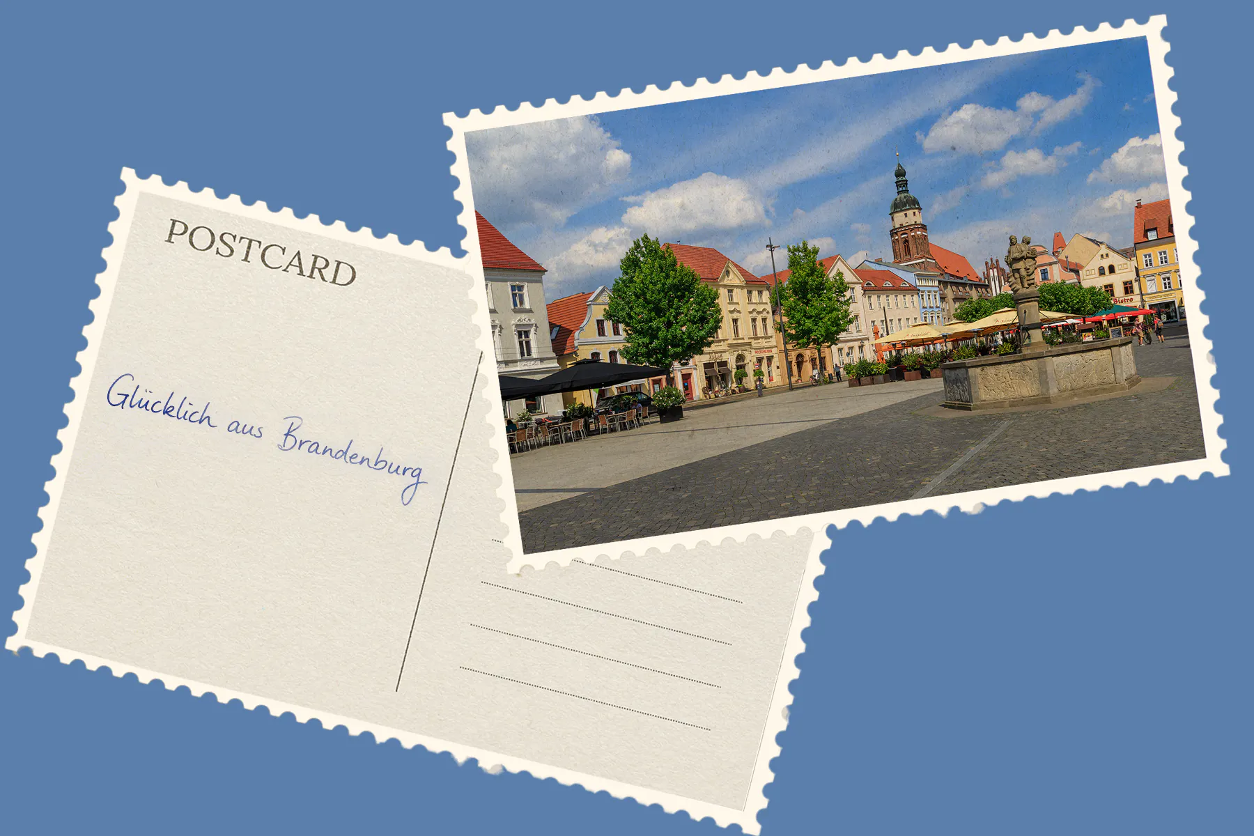 Grüße aus Brandenburg: Hier lebt es sich offenbar besser.