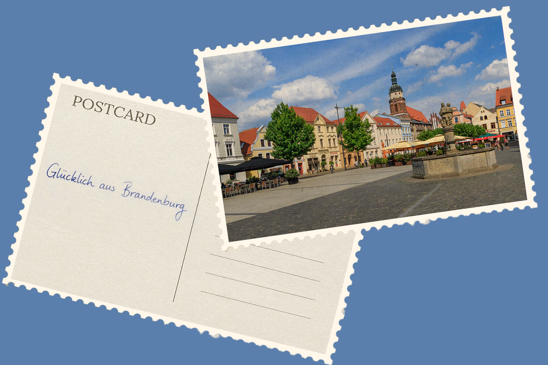 Grüße aus Brandenburg: Hier lebt es sich offenbar besser.