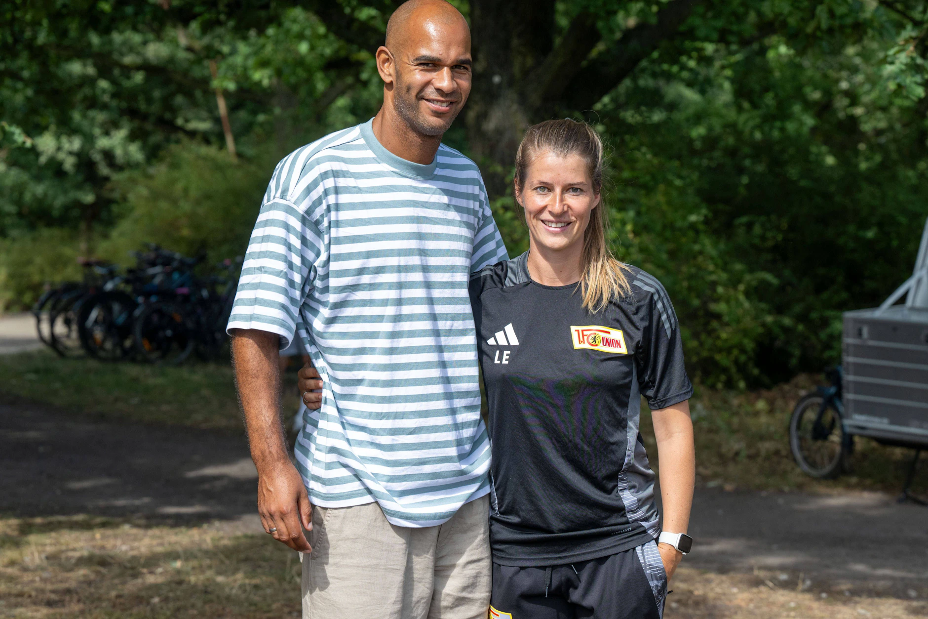 Benjamin Eta trainierte einst TeBe, bevor er nach Leipzig wechselte. In Berlin drückt er jetzt nur noch Marie-Louise und dem 1. FC Union Berlin die Daumen.