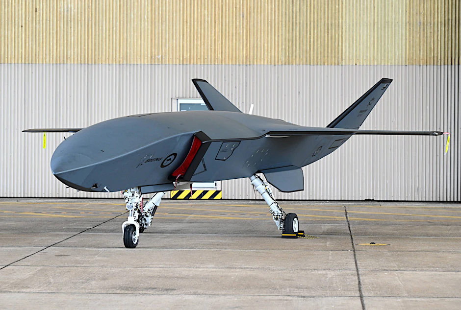 Die unbemannte Drohne Ghost Bat auf der RAAF Base Amberley – autonome Systeme zählen zu den Schwerpunkten des Investitionsprogramms.