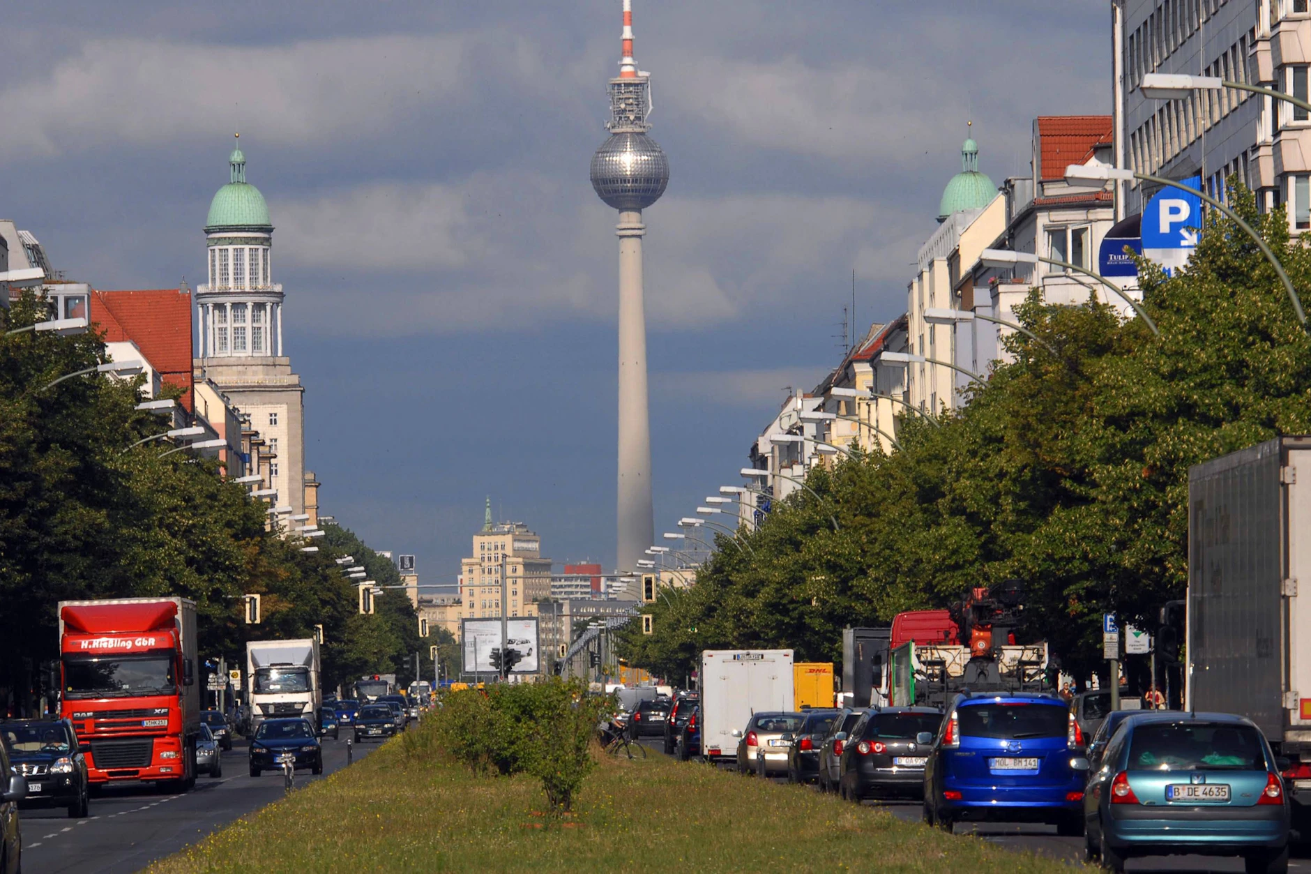 Streits am Wegesrand gehen oft im Verkehrslärm unter.