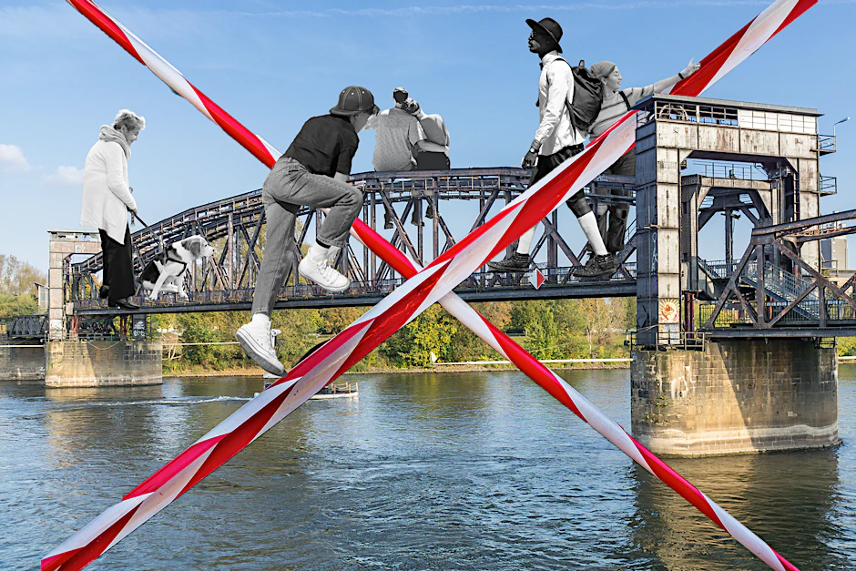 Die Magdeburger lieben ihre Hubbrücke. Doch deren Besitzer hat sie nun gesperrt.