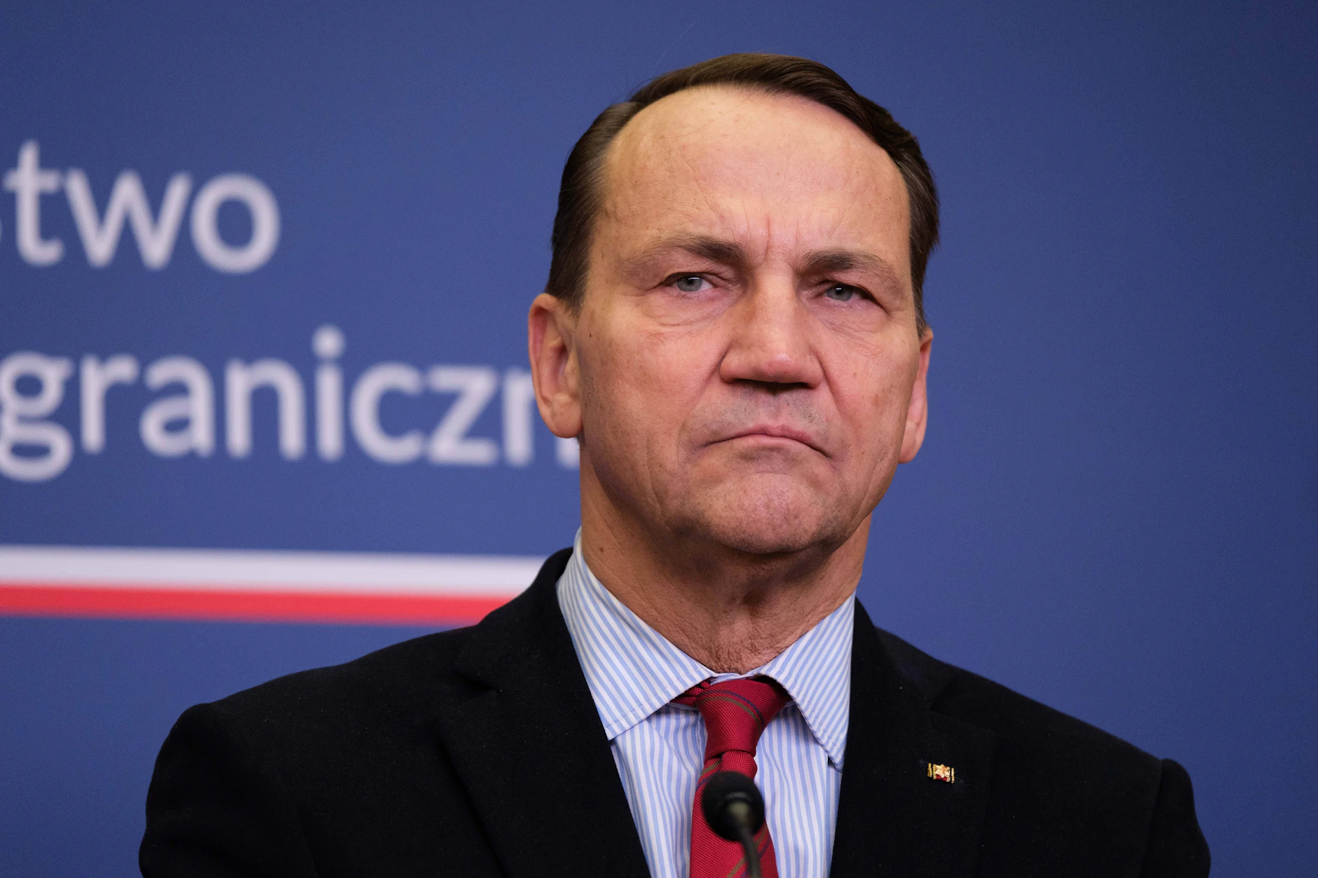 Polens Außenminister Radosław Sikorski