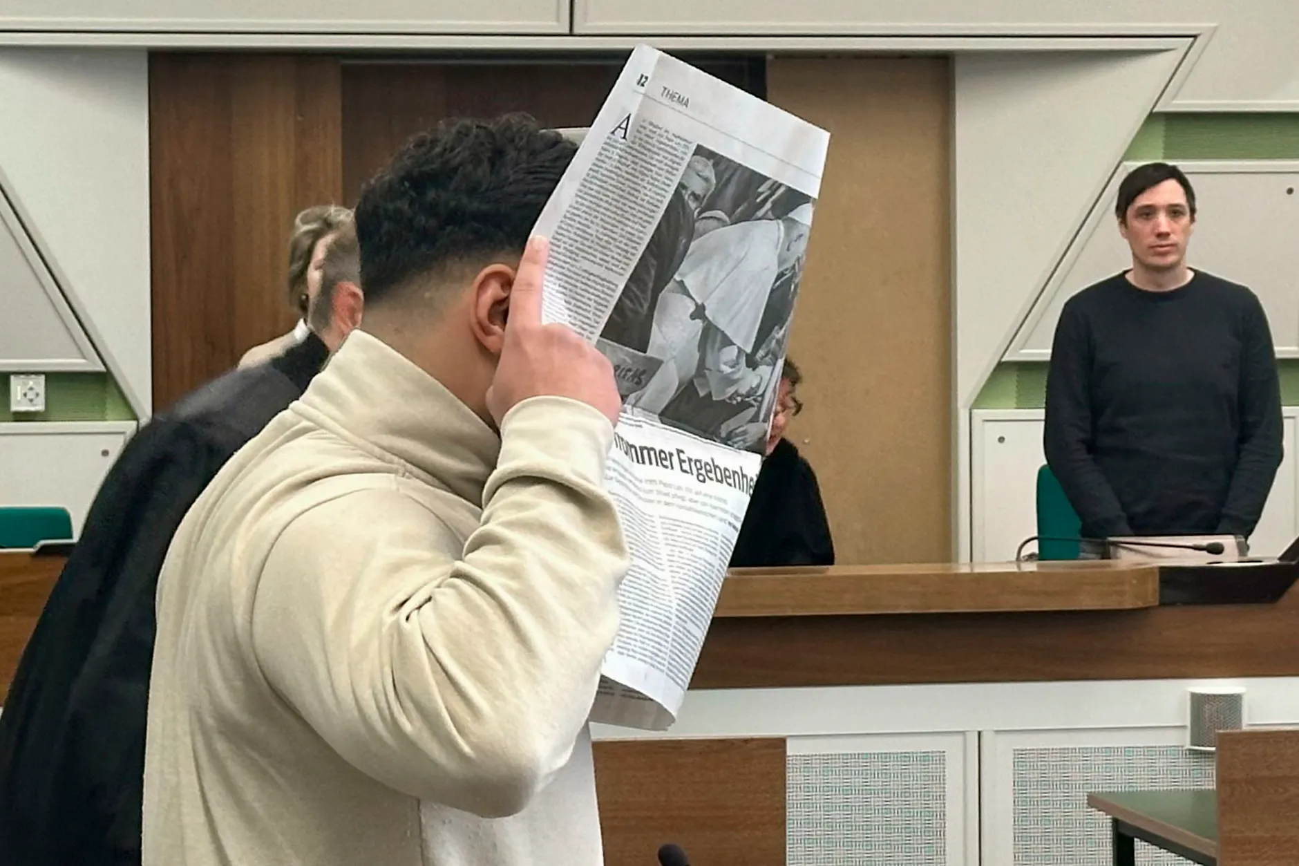 Der Angeklagte Mustafa El-H. A.