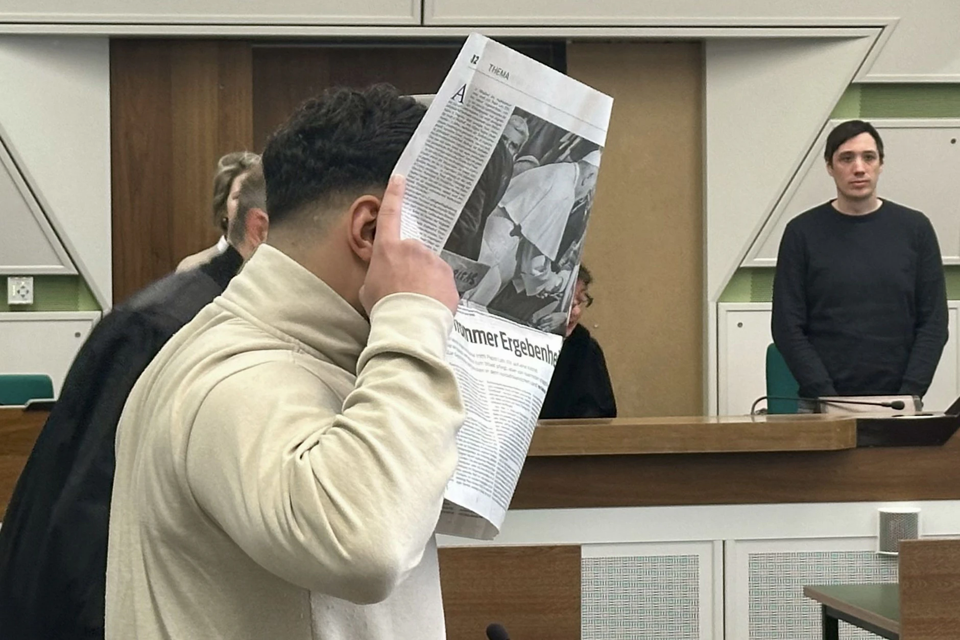 Der Angeklagte Mustafa El-H. A.