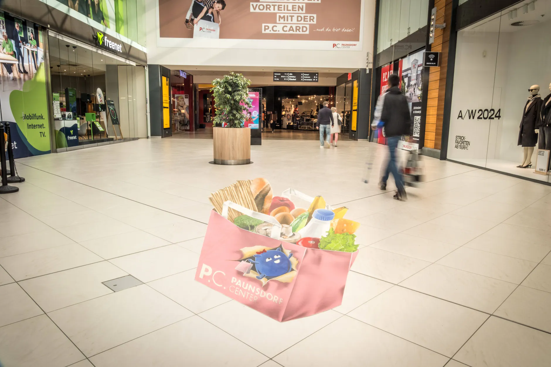 Das Paunsdorf Center im Leipziger Osten organisiert regelmäßig Shows und Events für Kunden.