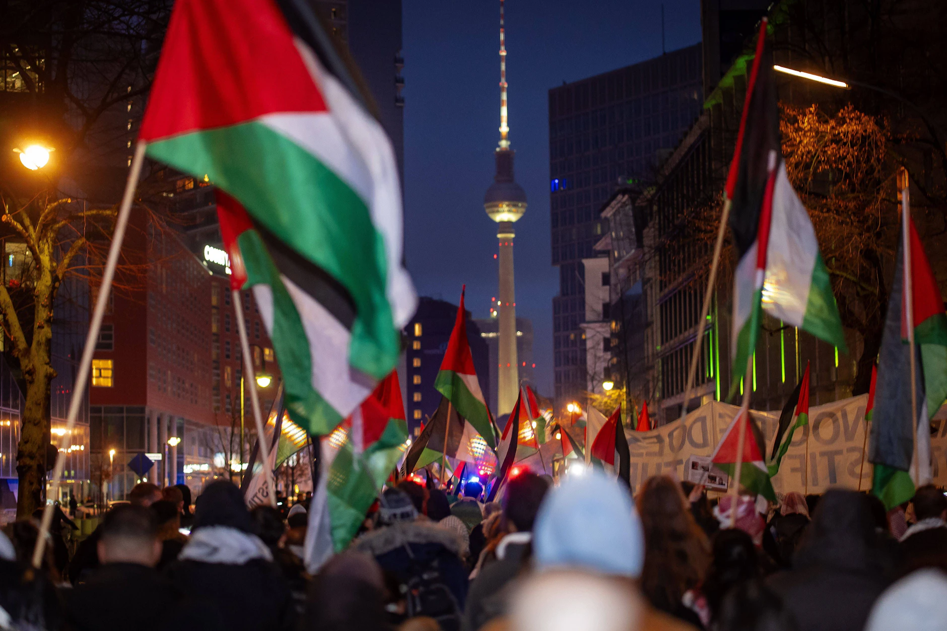 Eine Pro-Palästina-Demo im November 2025 in Berlin.