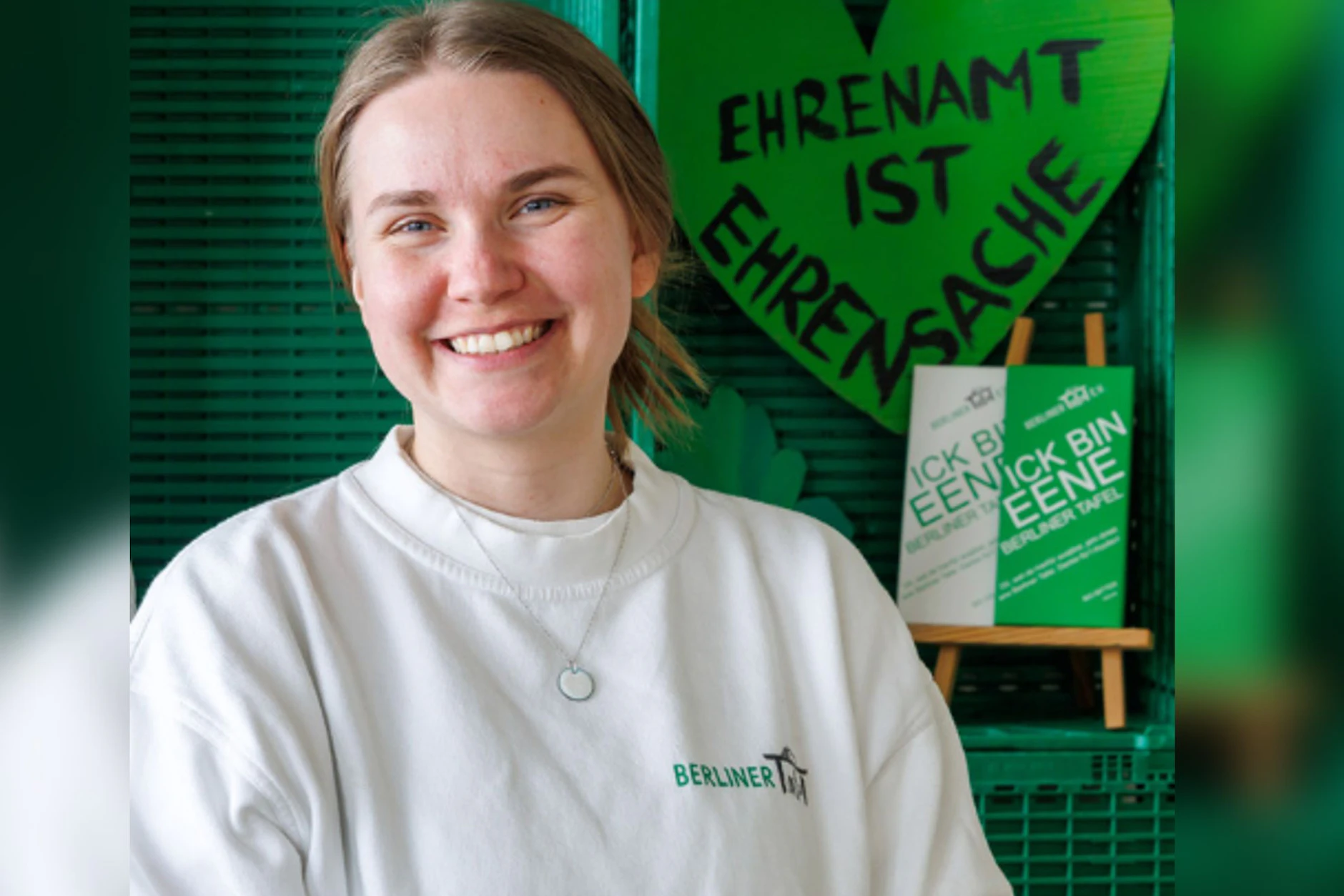Tabea Pauli Kunze, aus dem Presseteam der Berliner Tafel
