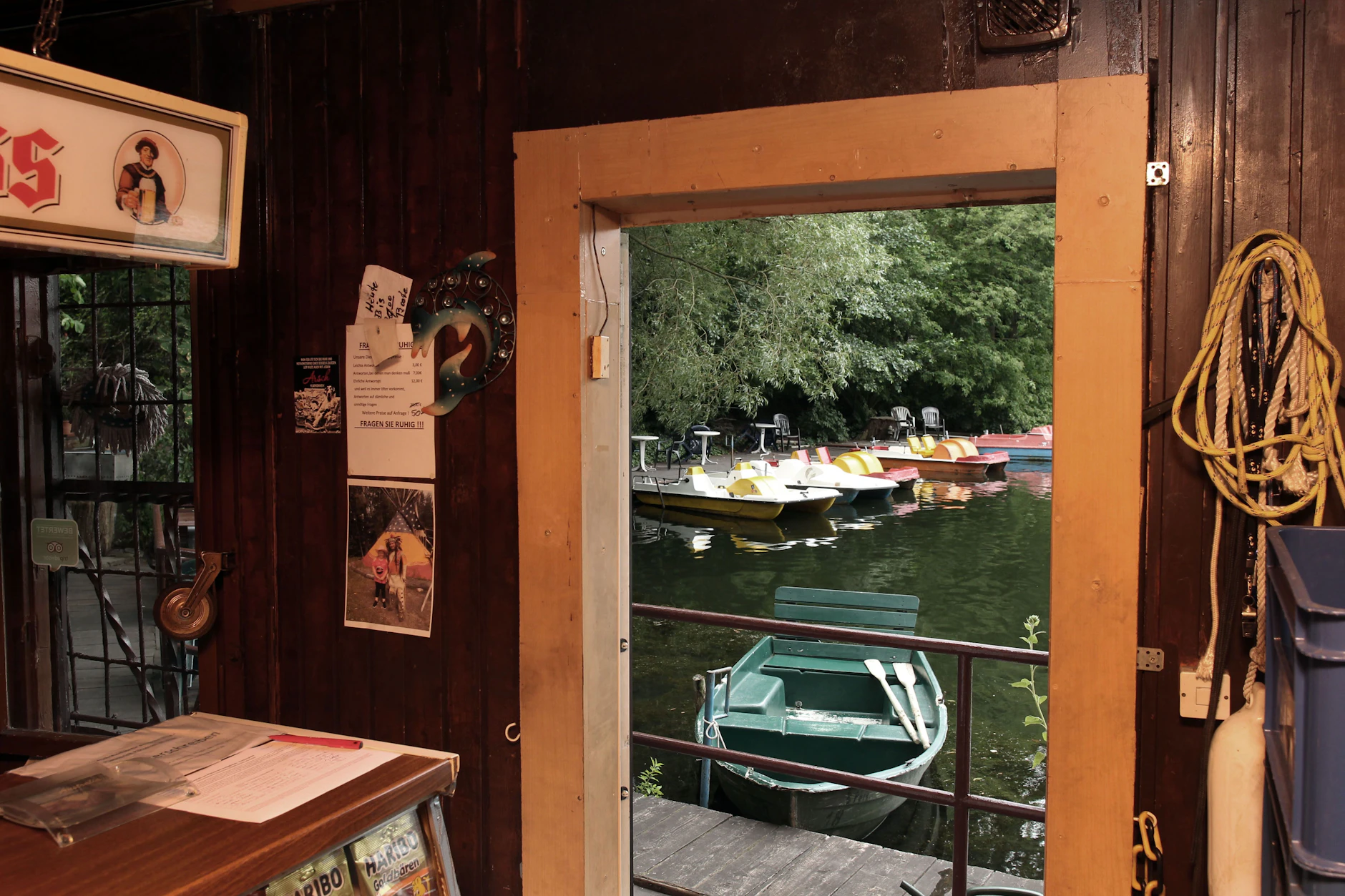 Es braucht kein Schickimicki in dieser Gegend, nur einen Ort an dem man einfach sein kann.