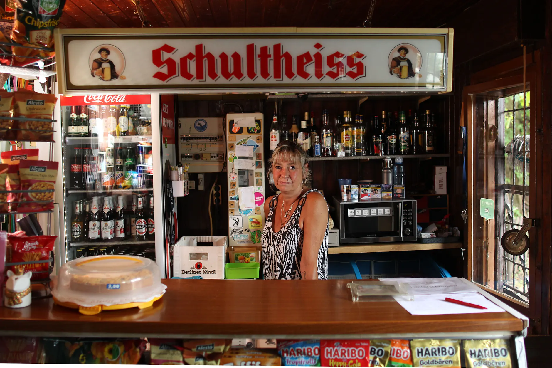 Bine schmiss in den lezten Sommern den Laden in der Fischerpinte.