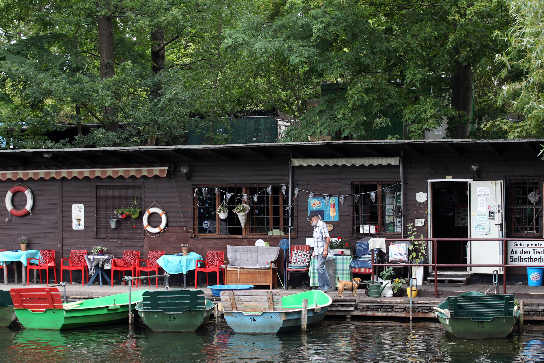Kleinod in Gefahr - die Fischerpinte am Plötzensee ist ein urberliner Ort.
