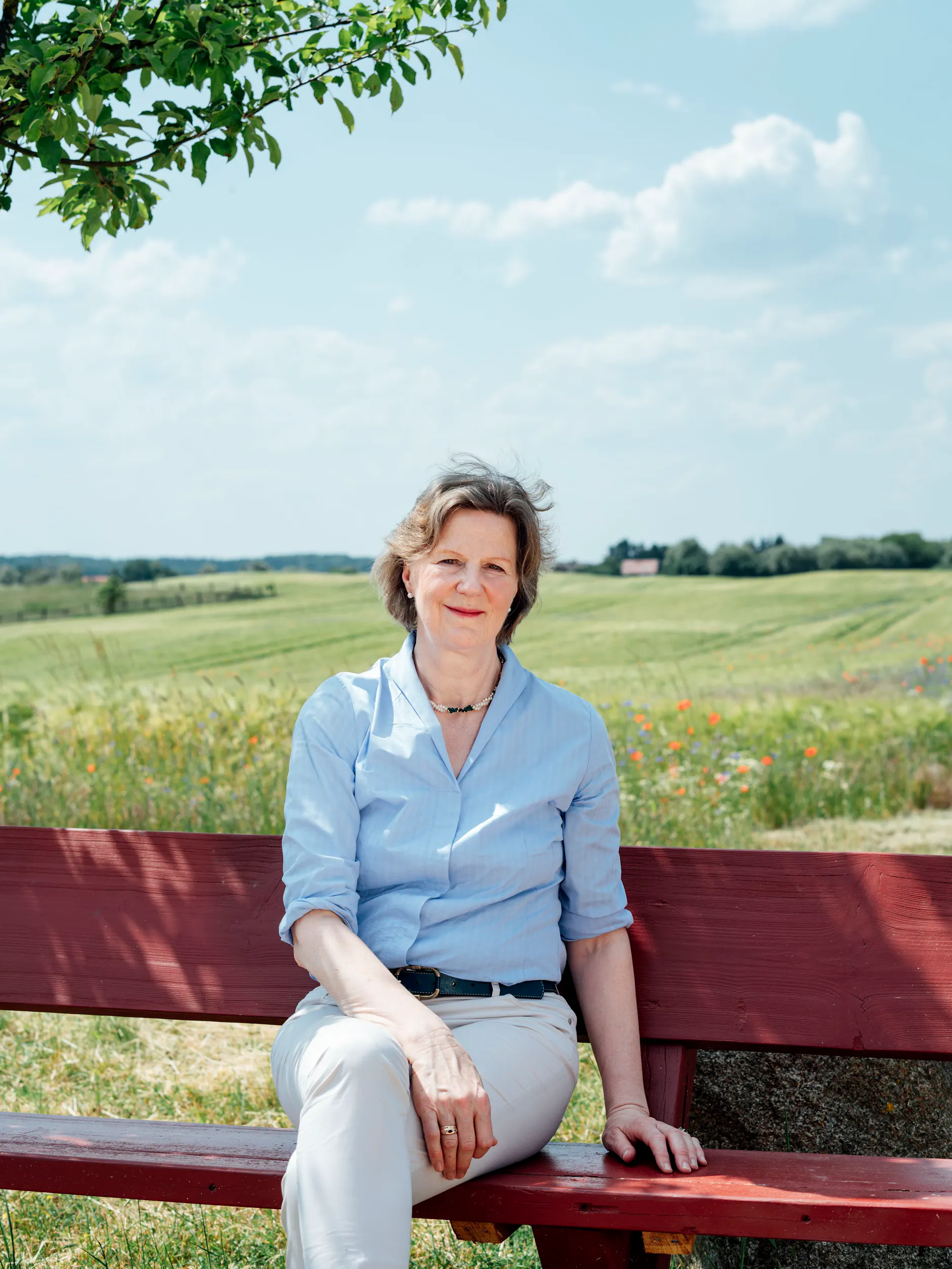 Betreibt ein Café in der Uckermark: Gräfin Daisy von Arnim