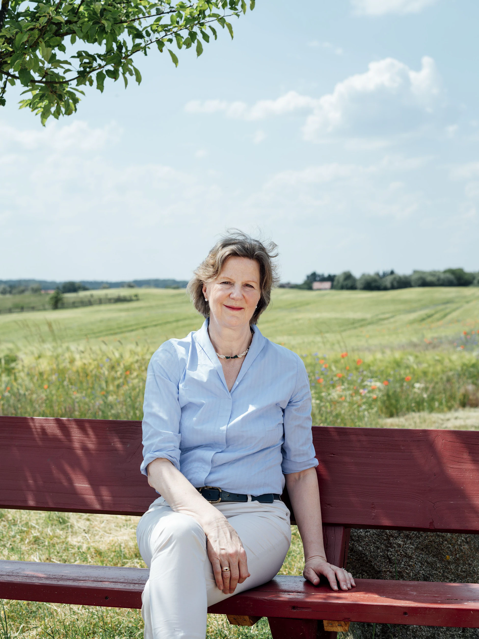 Betreibt ein Café in der Uckermark: Gräfin Daisy von Arnim