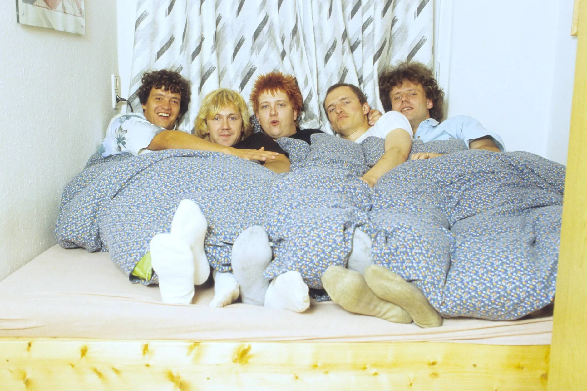 „Die Prinzen“ im Jahr 1991. Damals startete die Band nach der Umbenennung un die große Karriere.