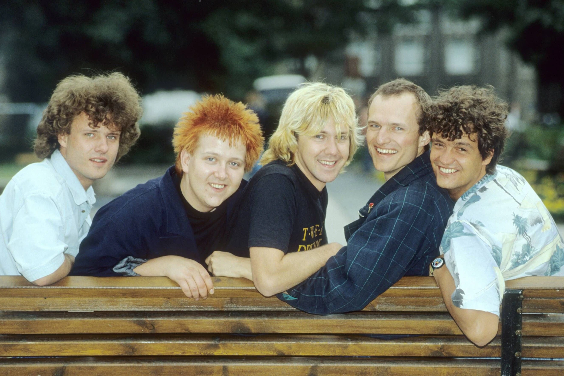 „Die Prinzen“ bei einem Fotoshooting kurz nach der Gründung der Band im Jahr 1991. Nun hängen die Musiker die Bandkarriere an den Nagel.