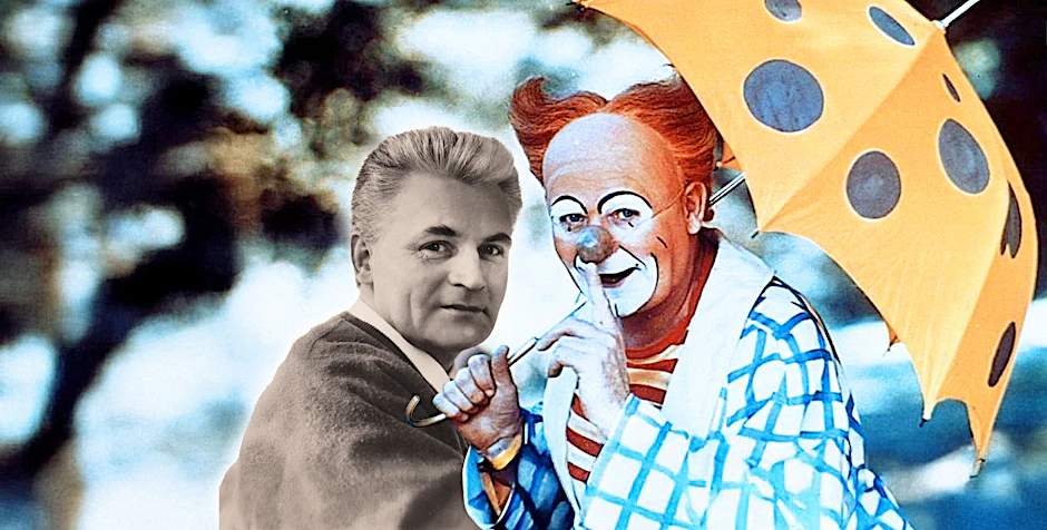 Schauspieler Jiří Vršťala schlüpfte zu DDR-Zeiten in die Rolle von Clown Ferdinand - und wurde damit zum Helden des Kinderfernsehens nicht nur im Osten.