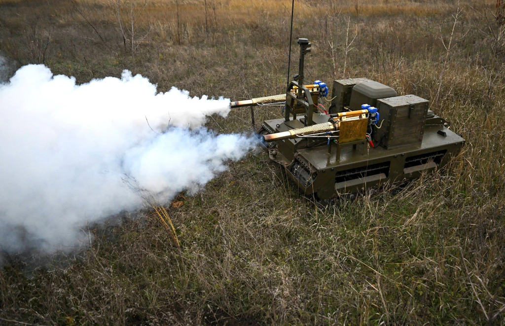 „Roboter bluten nicht“: Ukraine schickt Maschinen statt Soldaten an die Front
