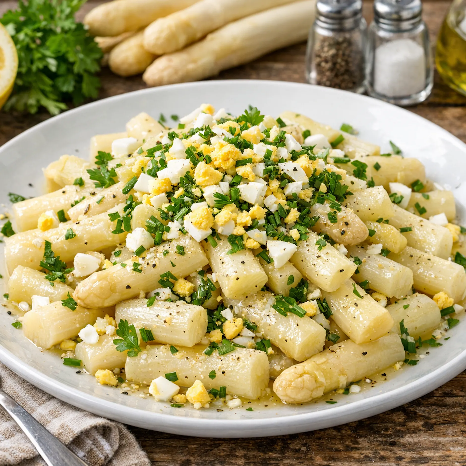 Spargelsalat von DDR-Koch Kurt Drummer: Holen Sie alles aus den Stangen!