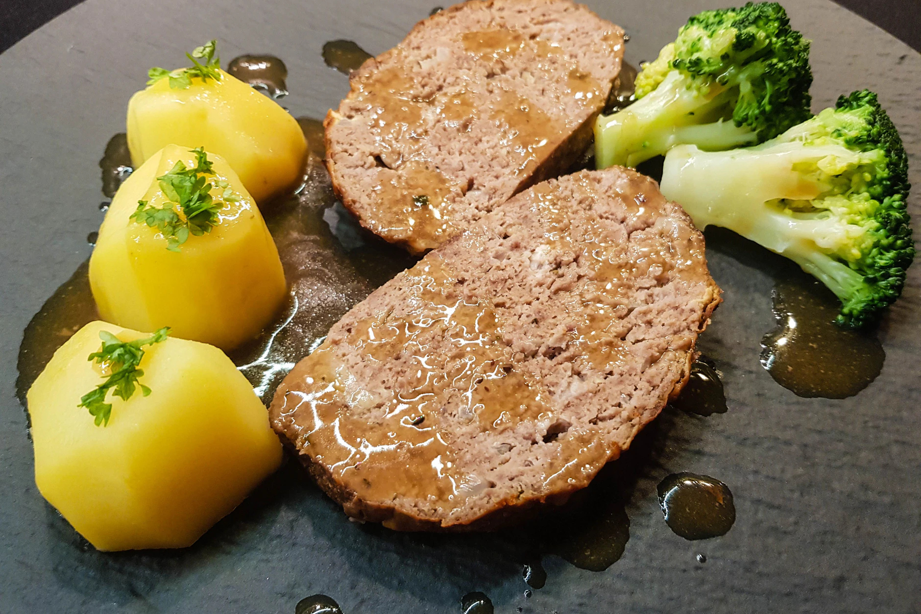 Falscher Hase sieht nicht nur gut aus, sondern schmeckt auch.