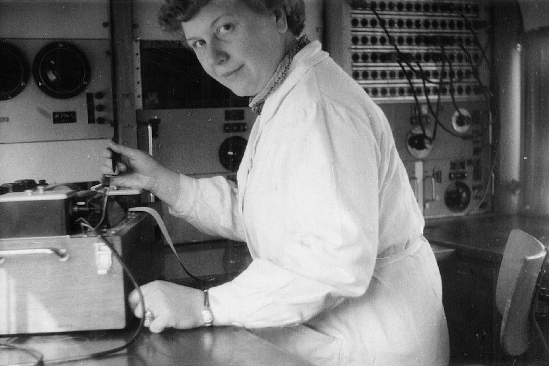 Gisela Herzog im Jahr 1963