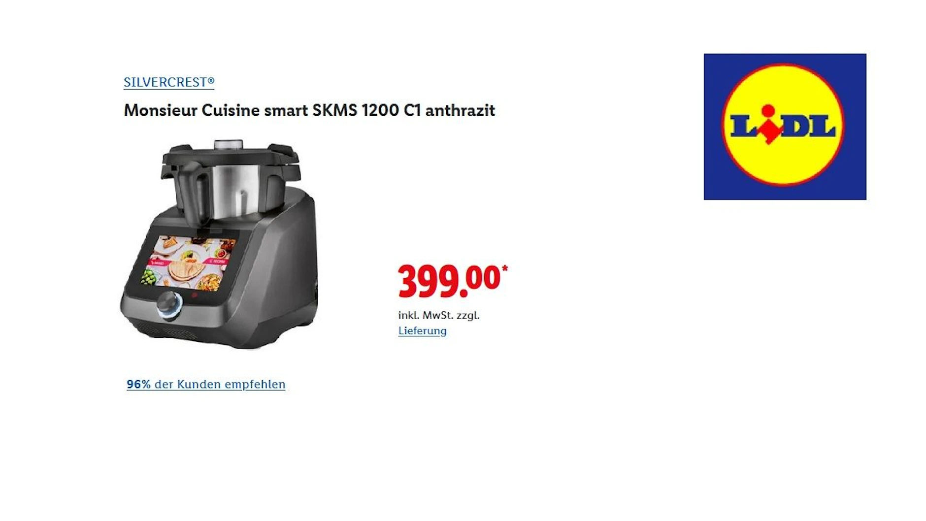 SILVERCREST Monsieur Cuisine smart