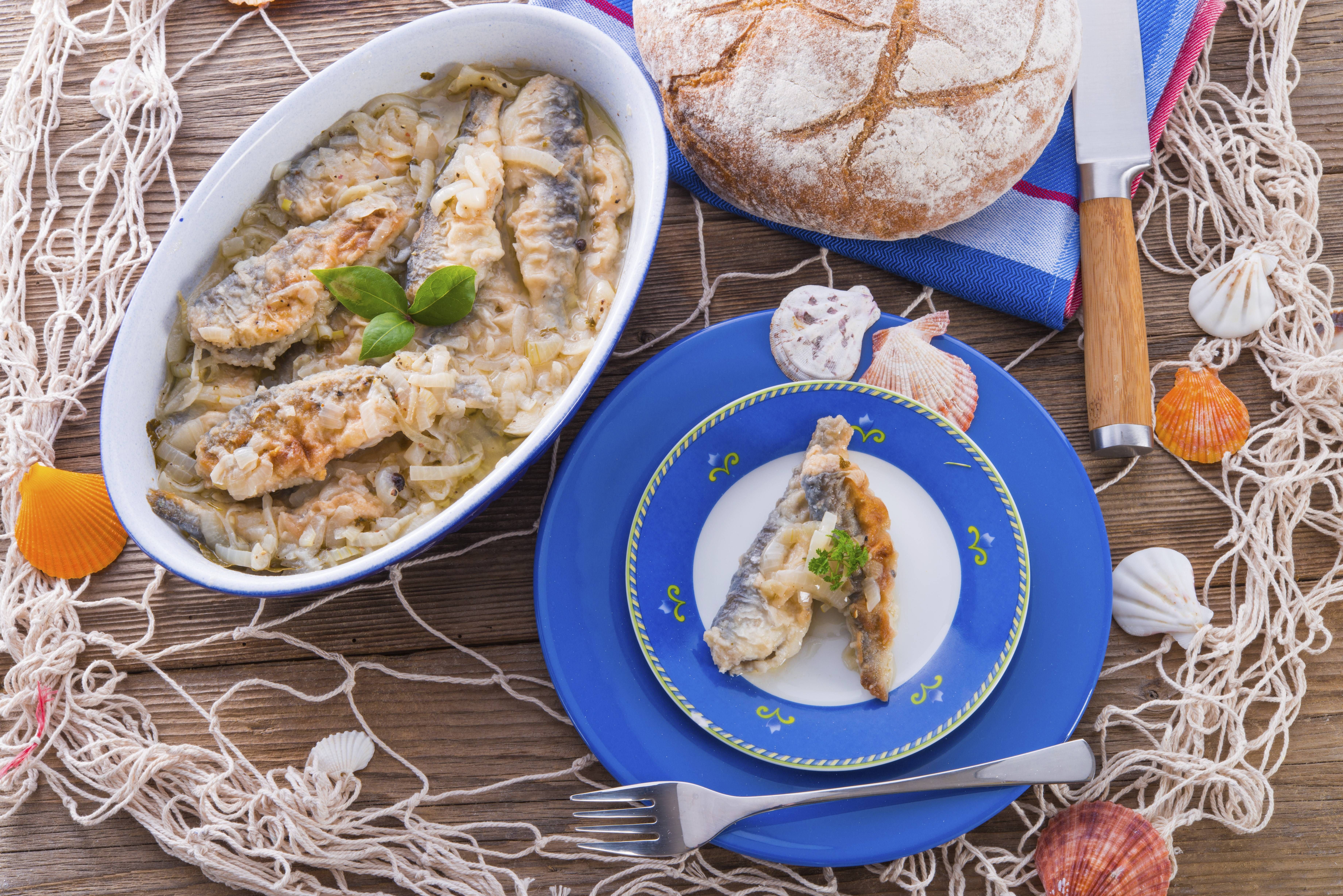 Rezept aus dem Gastmahl des Meeres: Eingelegter Brathering nach DDR-Art