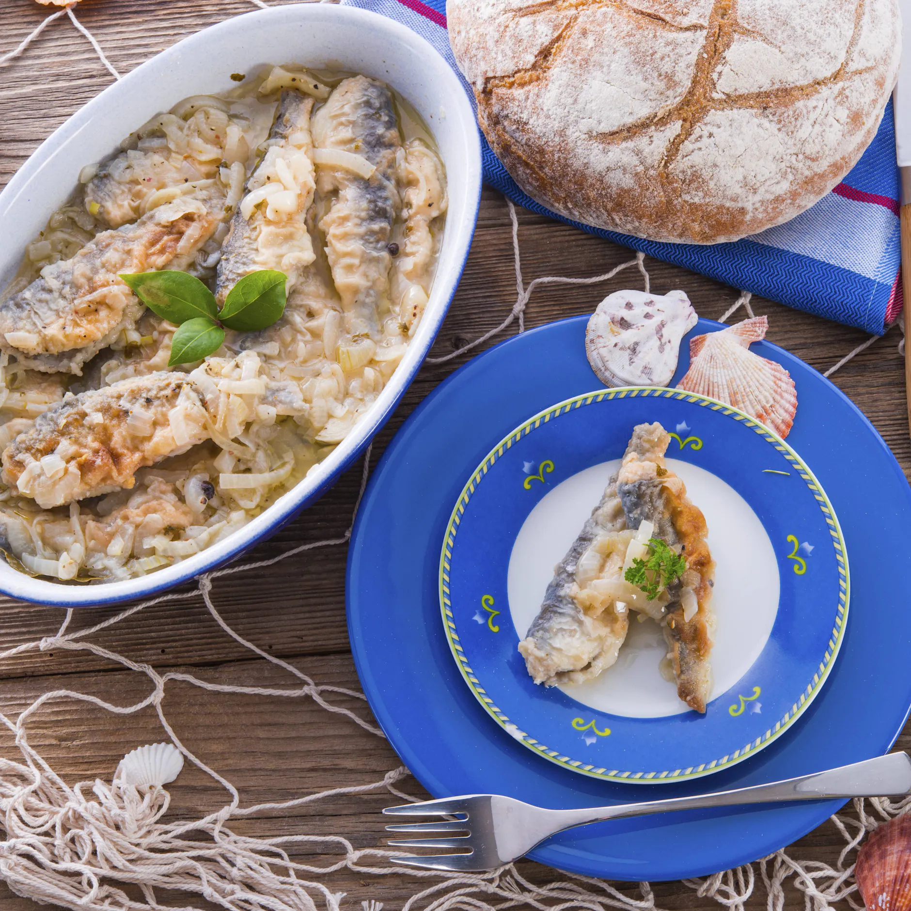 Rezept aus dem Gastmahl des Meeres: Eingelegter Brathering nach DDR-Art