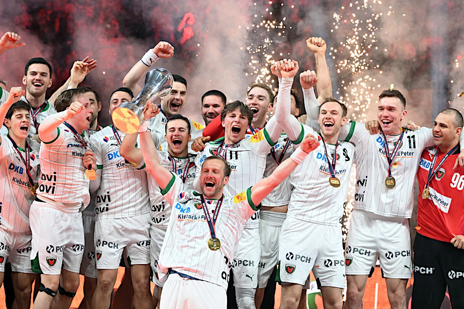 Der frischgebackene DHB-Pokalsieger: Für die Füchse Berlin ist es nach 2014 der zweite Titel in diesem Wettbewerb.