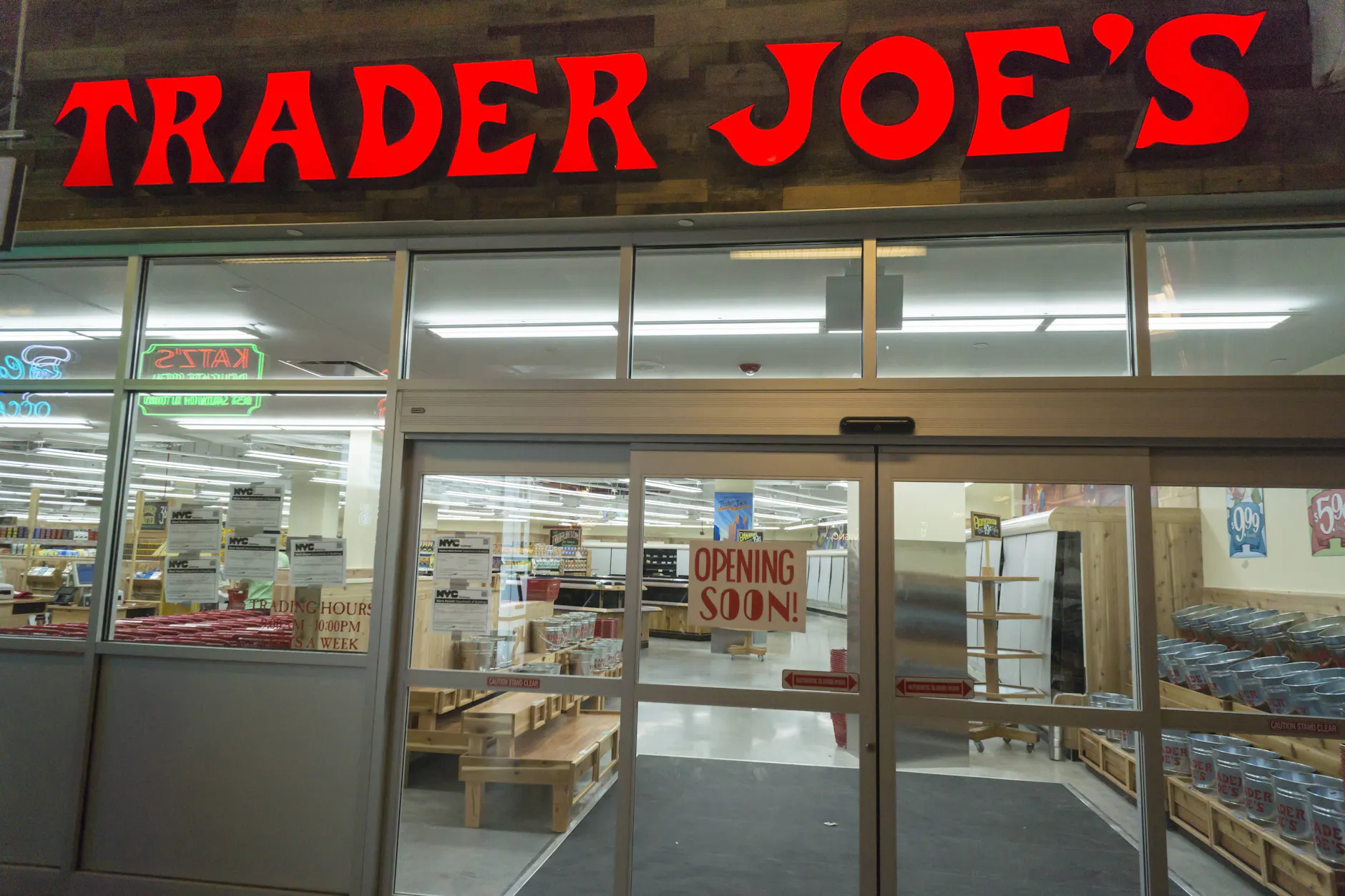 Auch Aldi Nord ist in den USA vertreten – unter dem Namen Trader Joe’s. Hier ein solcher Supermarkt in Brooklyn in New York.
