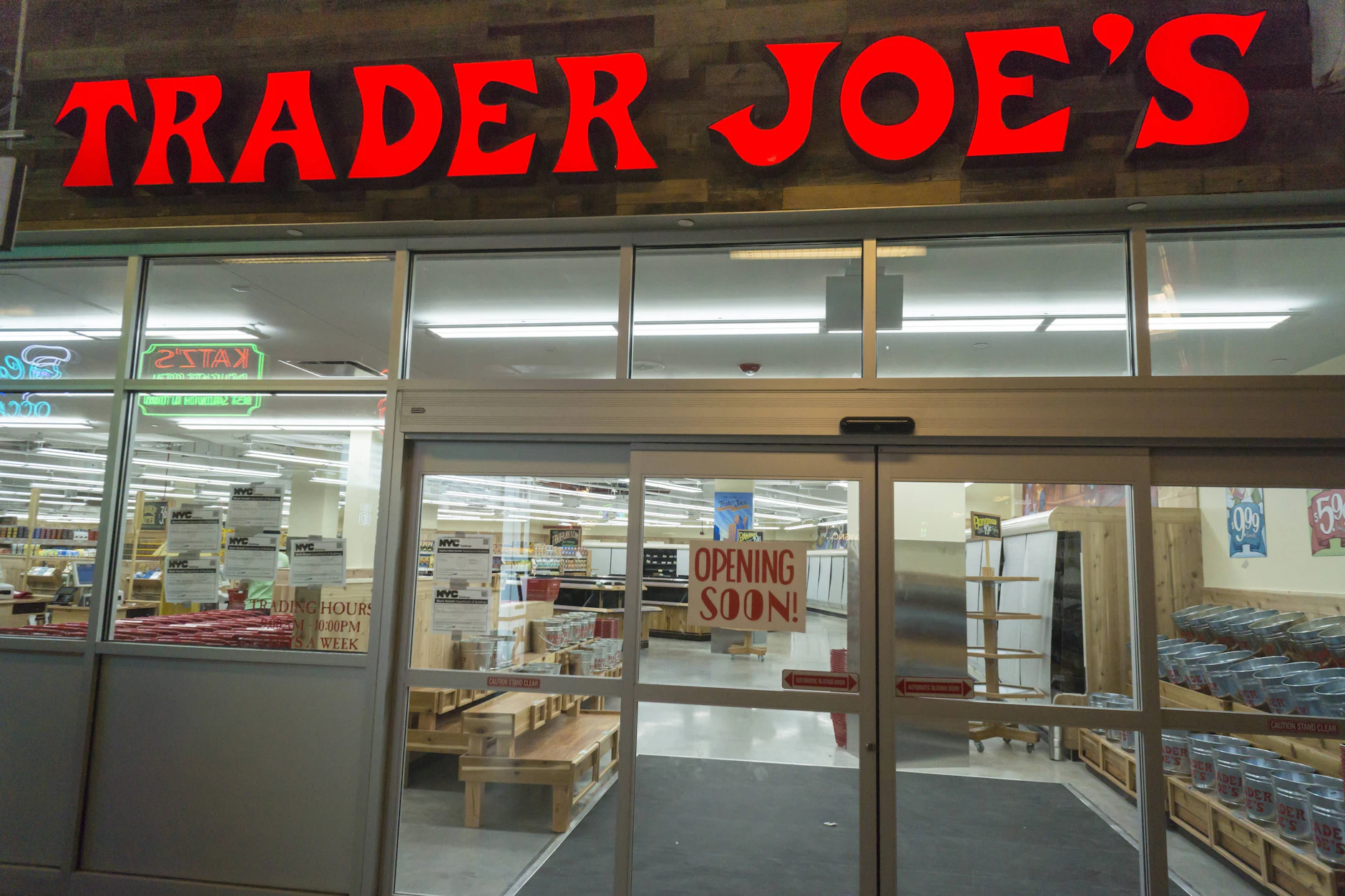 Auch Aldi Nord ist in den USA vertreten – unter dem Namen Trader Joe’s. Hier ein solcher Supermarkt in Brooklyn in New York.