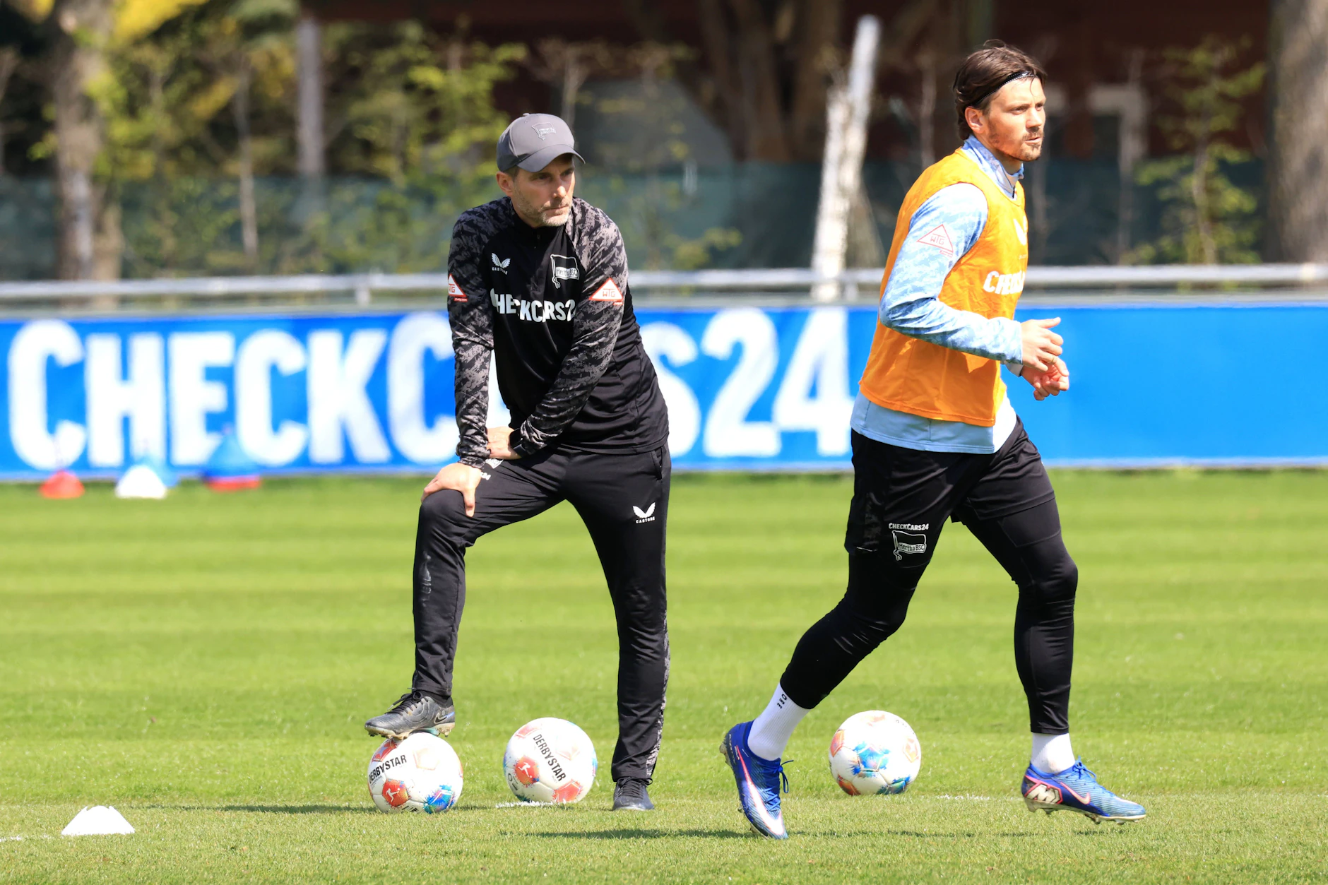 Bisher war Dawid Kownacki Stürmer Nummer 1 bei Hertha-Trainer Stefan Leitl.